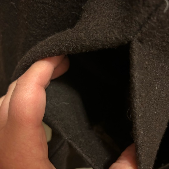 Cole Haan Wool & Baby Alpaca Brown Jacket Sz 6 - Picture 11 of 12